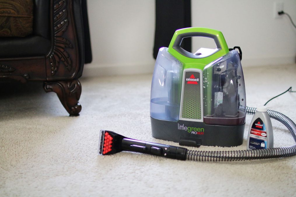 Deep Clean with Bissell Little Green ProHeat Portable Deep Cleaner