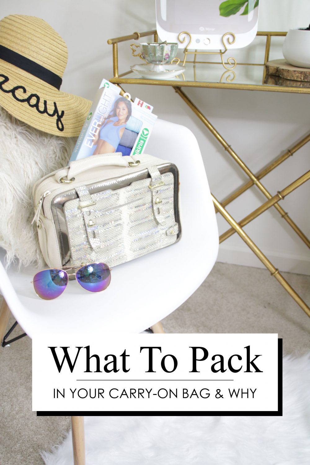 What to Pack in Your Carry-On Bag and WHY – Angela Ricardo
